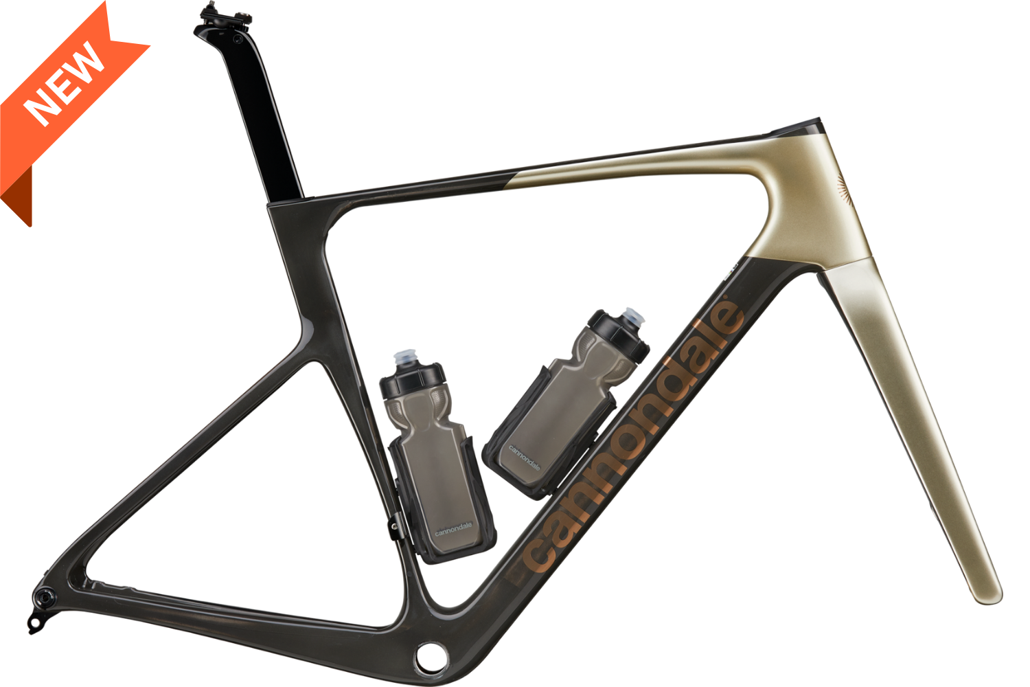 Cannondale SuperSix EVO4 HM Frameset - SLV - Fine Silver/Tiger Eye